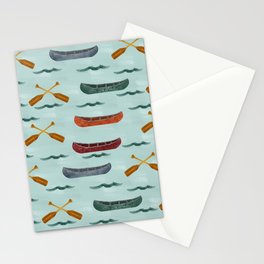 Canoes Stationery Cards
