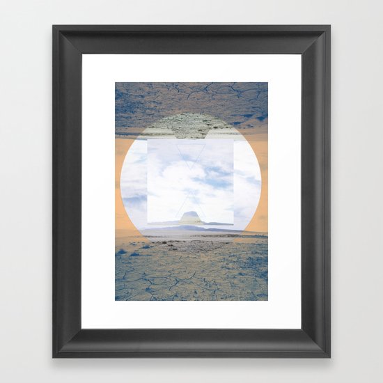 seamlessly run Framed Art Print