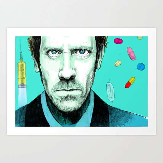 hallucinogenic House Art Print