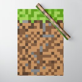 Video Game Blocks Wrapping Paper