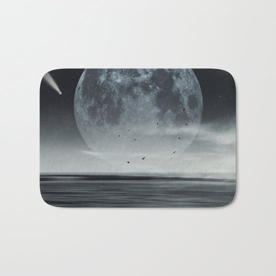 oceans of tranquility Bath Mat