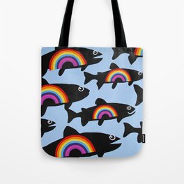 Rainbow Trout Tote Bag