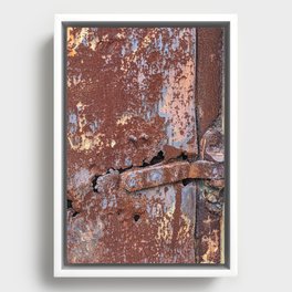Rust 6 Framed Canvas