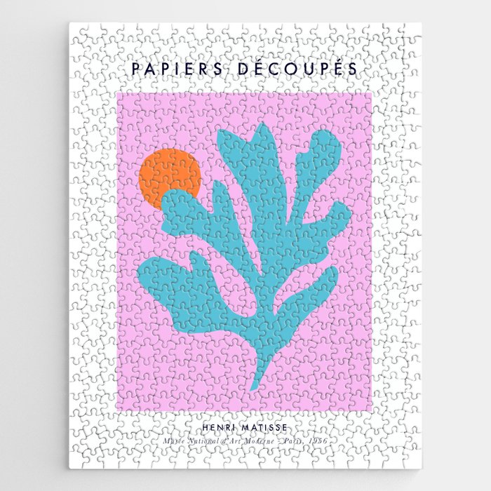 Matisse Poster 1. Leaf & Sun cut-outs Jigsaw Puzzle