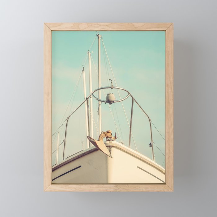 Ahoy Framed Mini Art Print