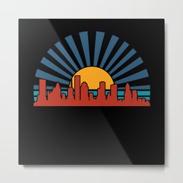 Houston cityscape Metal Print | Houston, Graphicdesign, Cityscape, City, Michael Tompsett, Texas, United States, Skyline, Houston Skyline, Silhouette 