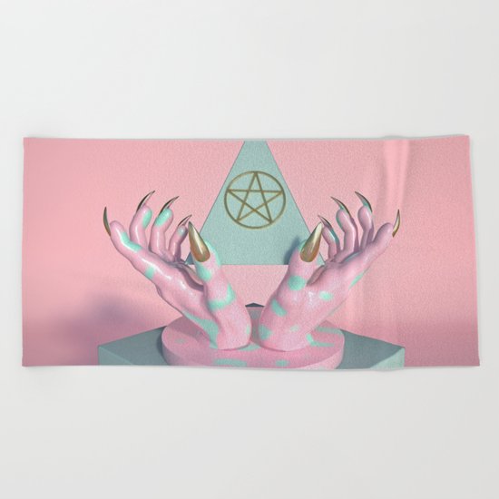 Idle Hands Beach Towel