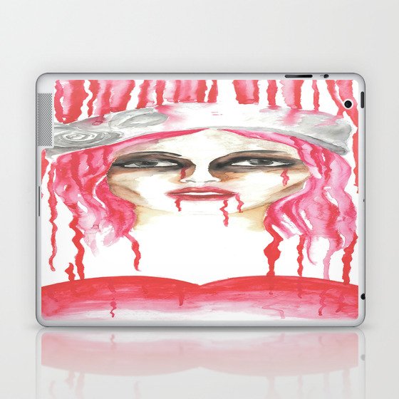 red jolly Laptop & iPad Skin