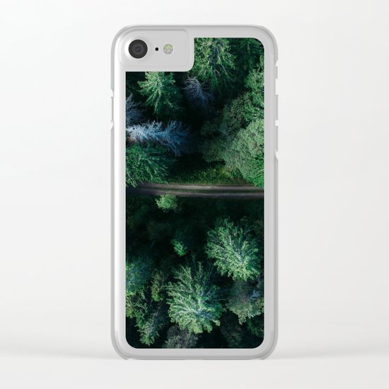 Woods #sky Clear iPhone Case