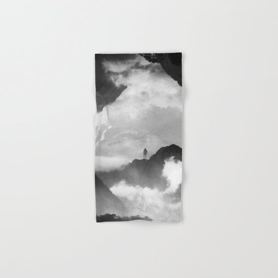 These mountains are mine of clouds Hand & Bath Towel