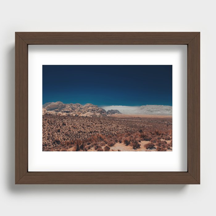 Fire, Water and Ice Recessed Framed Print