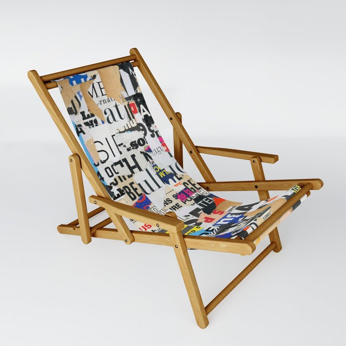 Crosswords #2 Sling Chair