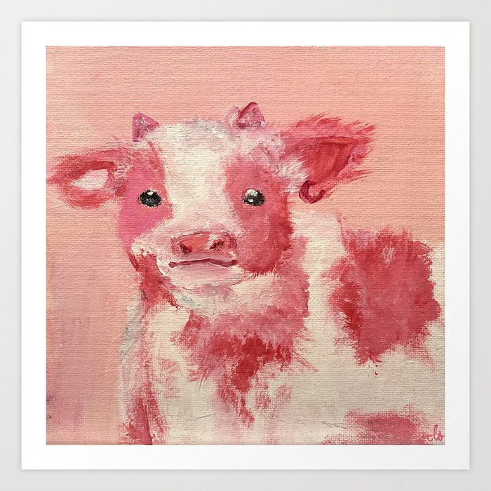 Strawberry Cow Prints