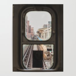 Loop Bound - Chicago El Photography Poster