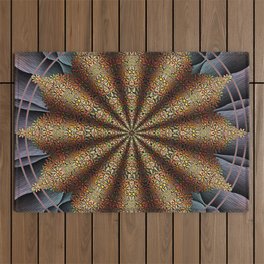 Ring Around The Daisies Outdoor Rug