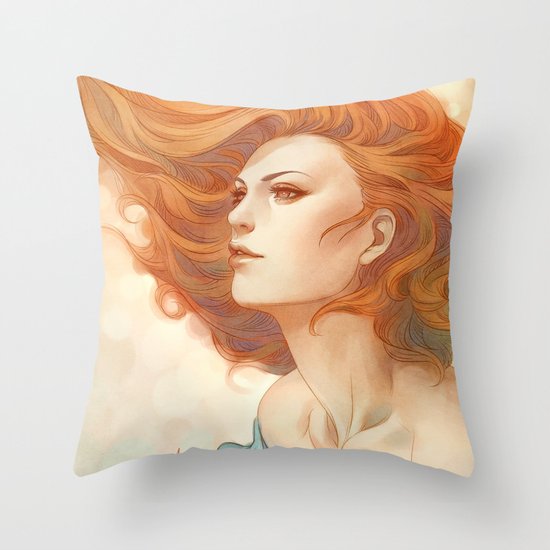 Pepper Breeze New Throw Pillow