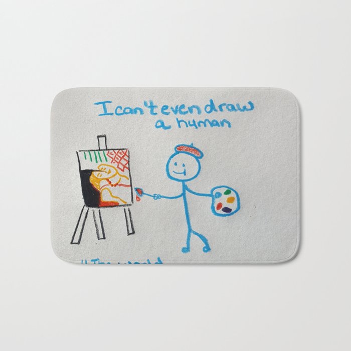 Stick on discount bath mat
