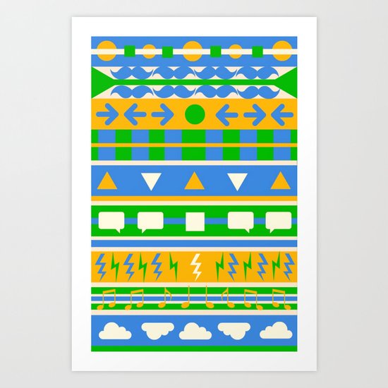 Thoughts Art Print