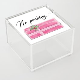Pink Christmas gifts Acrylic Box