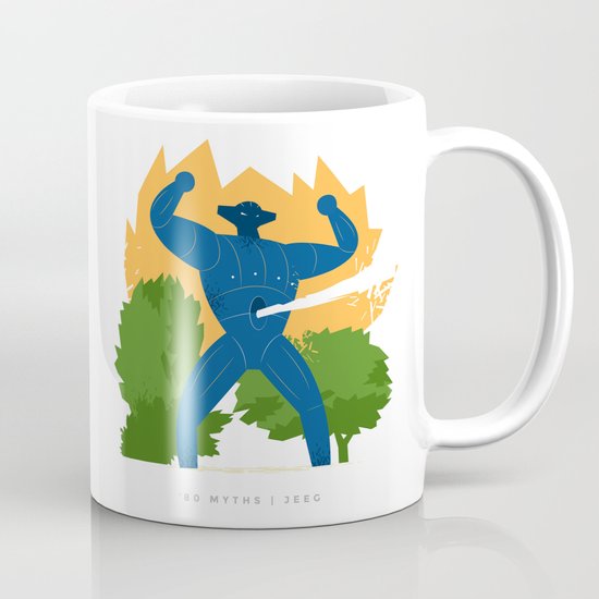 Jeeg attack Mug