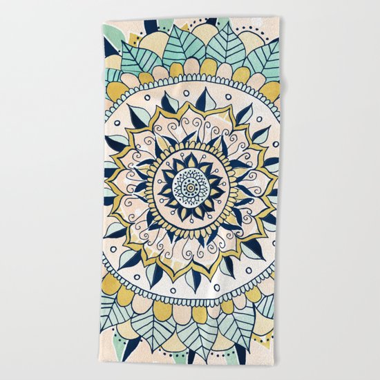 Here Comes The Sun Beach Towel