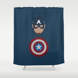 Captain America Shower Curtains For Any Bathroom Decor Society6