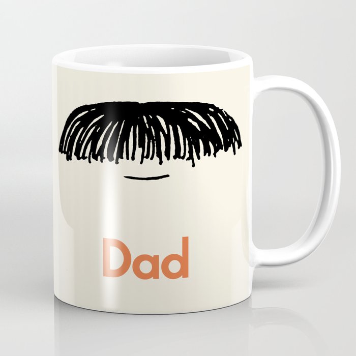 Dad Moustache Kaffeebecher