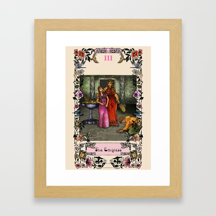 The Empress Framed Art Print