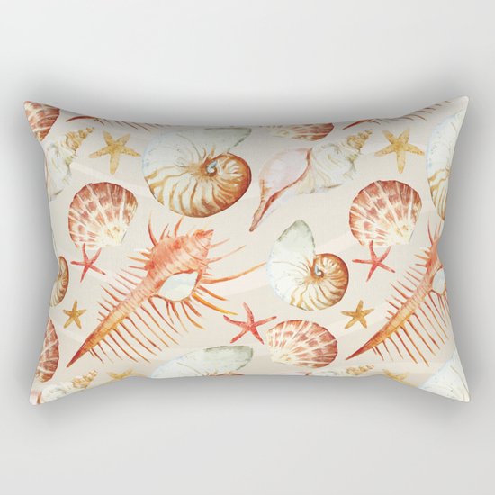 Marine Pattern 06 Rectangular Pillow