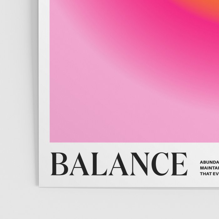 Gradient Angel Numbers: Balance