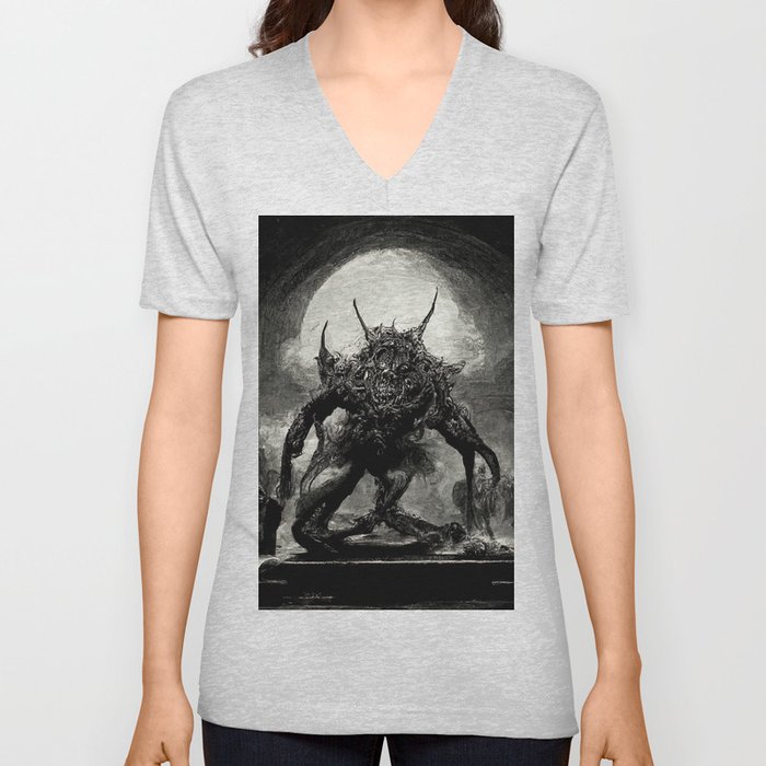 The Soul Eater V Neck T Shirt
