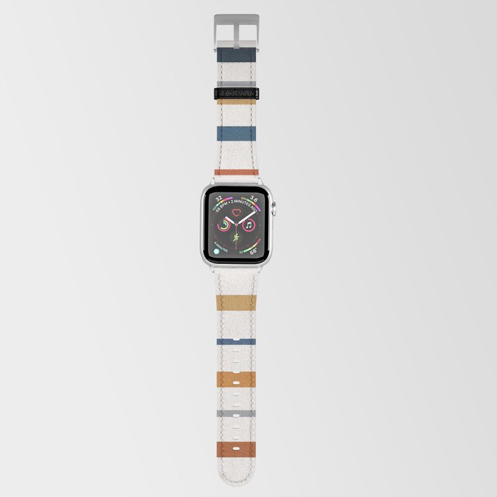 Simple minimal retro boho lines 2 Apple Watch Band