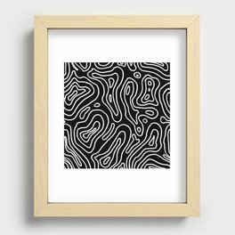Lots of Nothing Recessed Framed Print