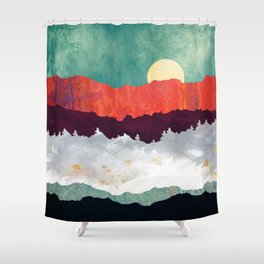 Spring Moon Shower Curtain