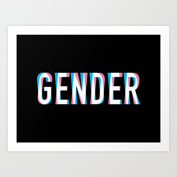 Gender Bender Art Print