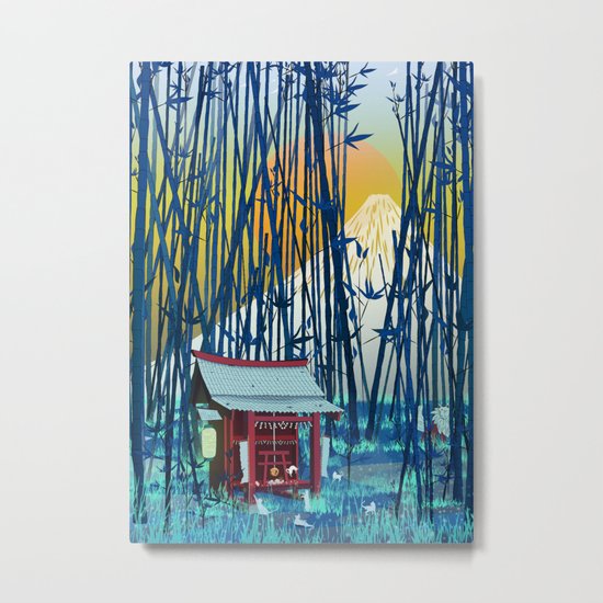 On my way to Mount Fuji Metal Print