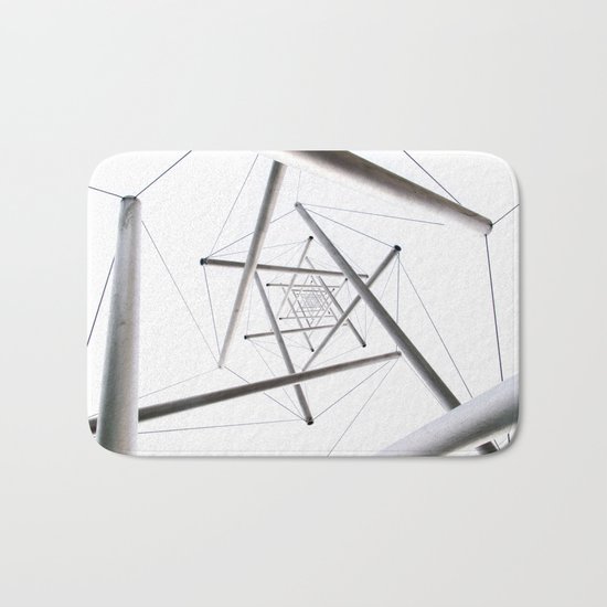 Infinite Geometry Bath Mat