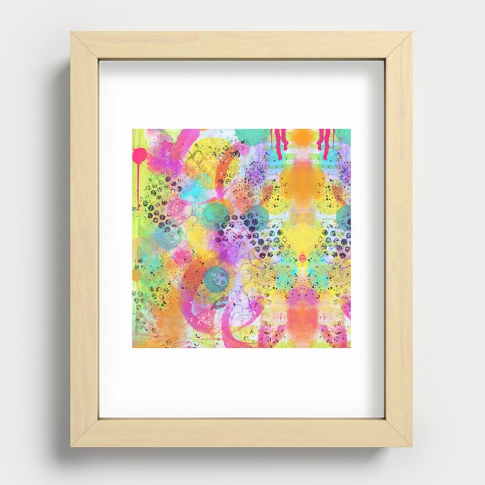 Spicy Recessed Framed Print