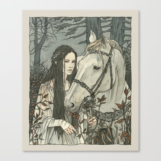 enmeshed in Nan Elmoth Canvas Print