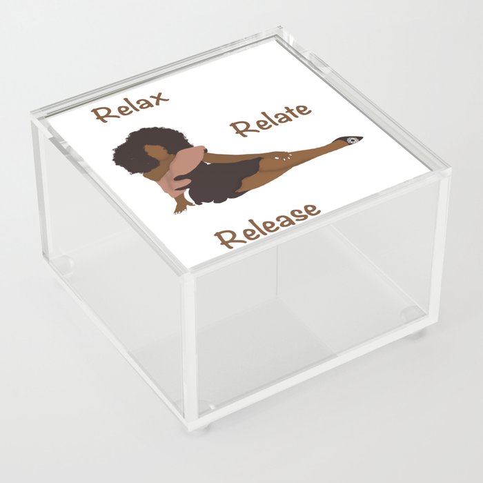 The 3 Rs Acrylic Box