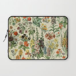 Adolphe Millot Poster of flower varieties fleurs A Laptop Sleeve