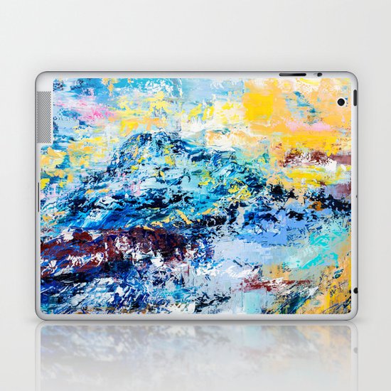 Visionary mountain Laptop & iPad Skin