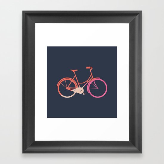 Bike Framed Art Print