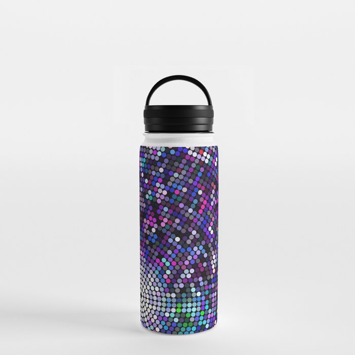 Colorful Disco Ball Water Bottle