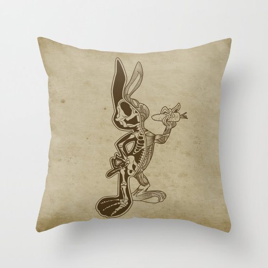 What's Inside, Doc? Throw Pillow