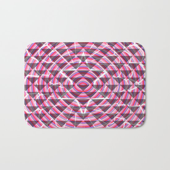 Pink lights and shadows Bath Mat