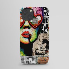 Punk Rock poster iPhone Case