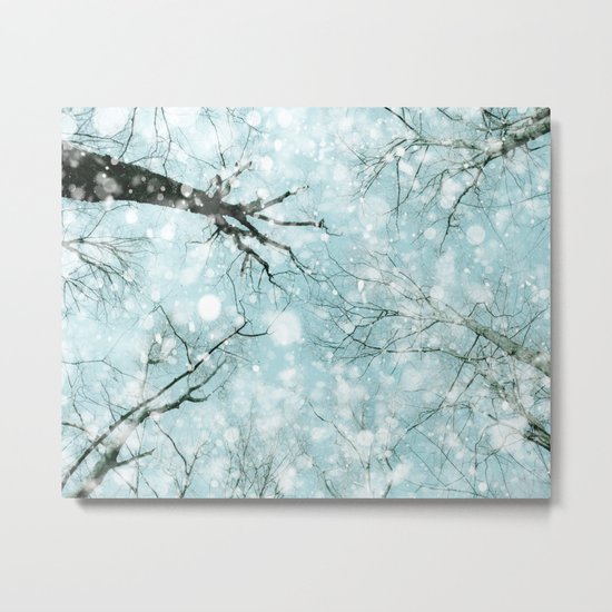 Falling Metal Print