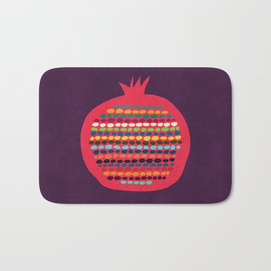 Pomegranate Bath Mat