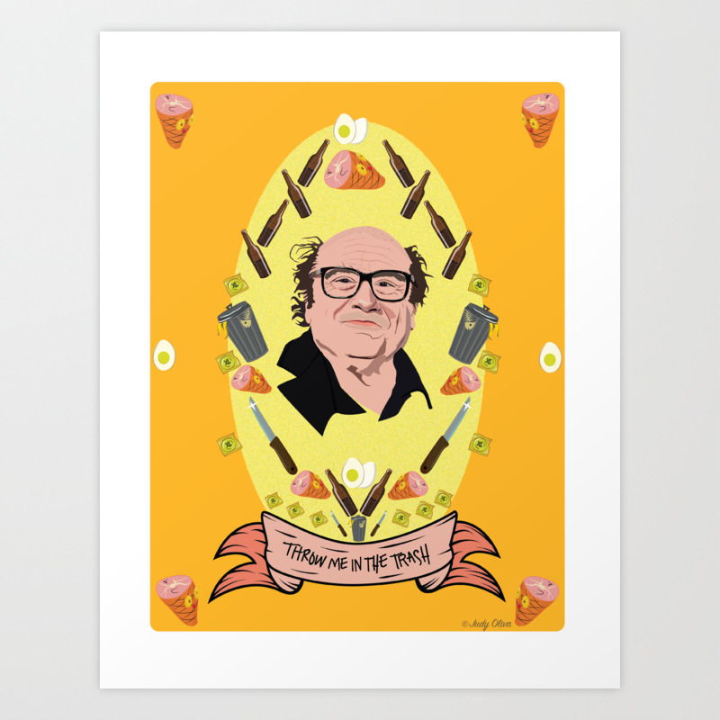 Frank Reynolds Art Print By Judyoliva Society6